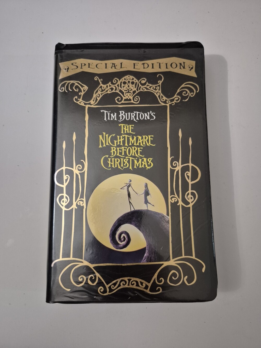 VHS Tim Burton’s The Nightmare Before Christmas Black Clamshell